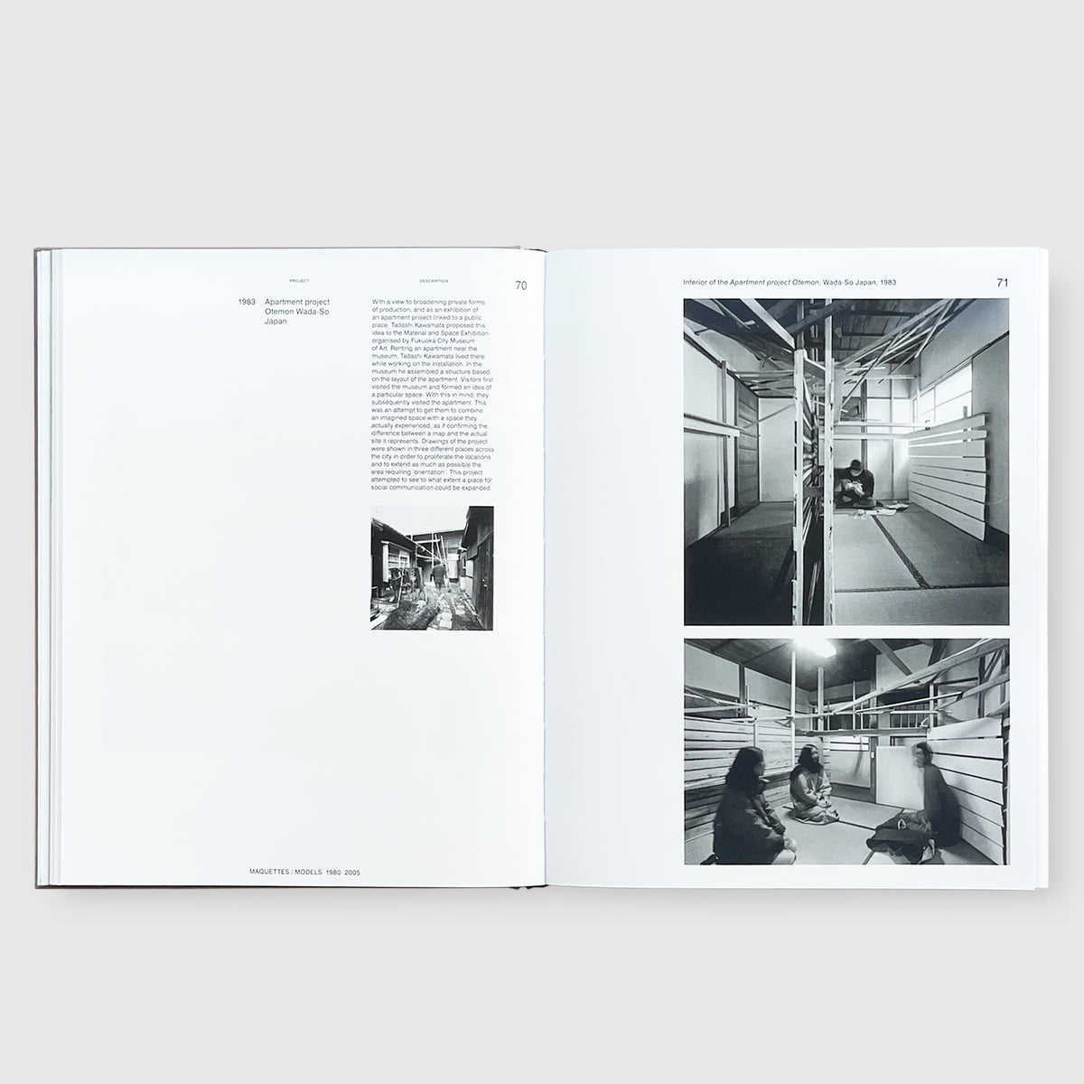 Tadashi Kawamata | Maquettes Models 1980-2005 | Post Architecture