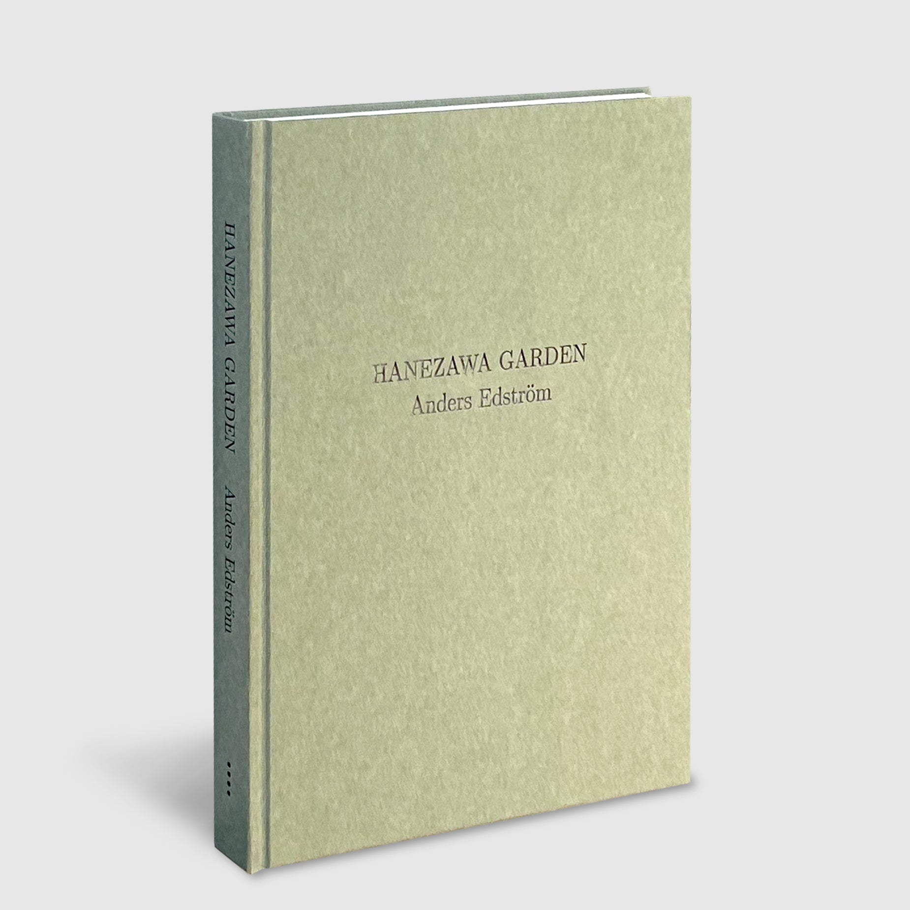Anders Edström | HANEZAWA GARDEN | Post Architecture Books