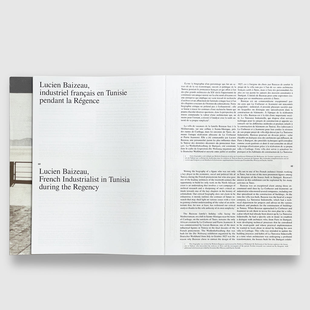 Simple Architecture | The Villa Baizeau in Carthage By Le Corbusier and Jeanneret