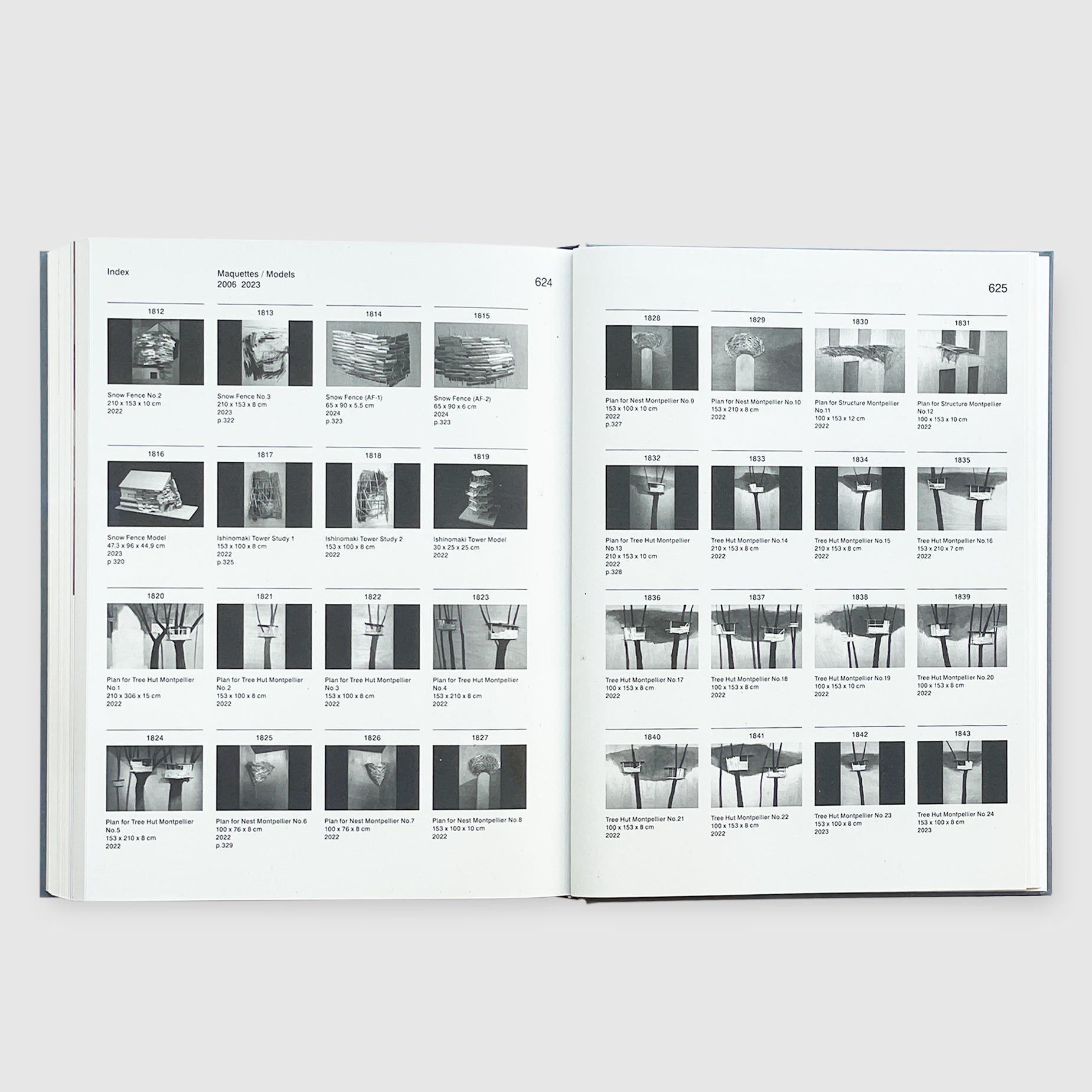 Tadashi Kawamata | Maquettes Models 2006-2023 | Post Architecture