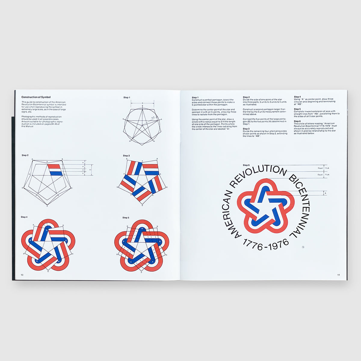 The American Revolution Bicentennial Graphics Standards Manual | Post ...