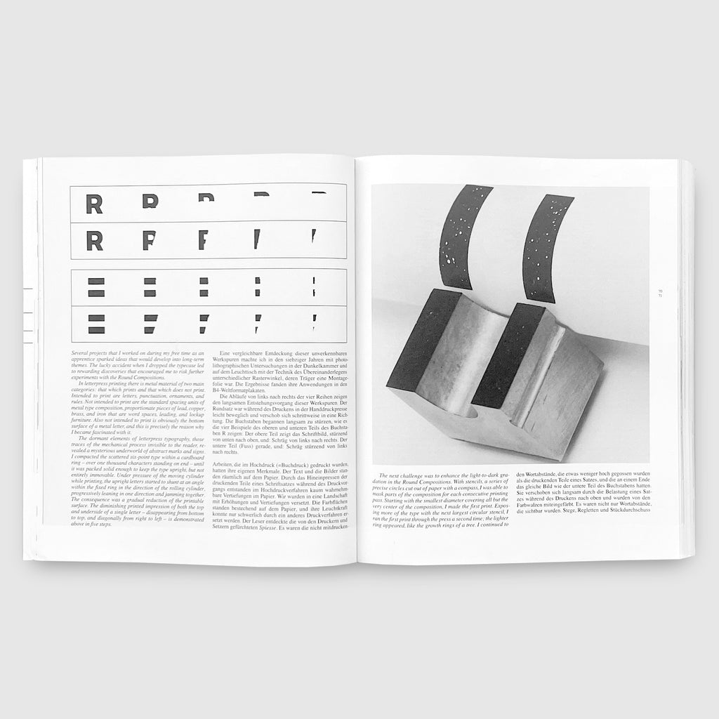 Wolfgang Weingart / Typography