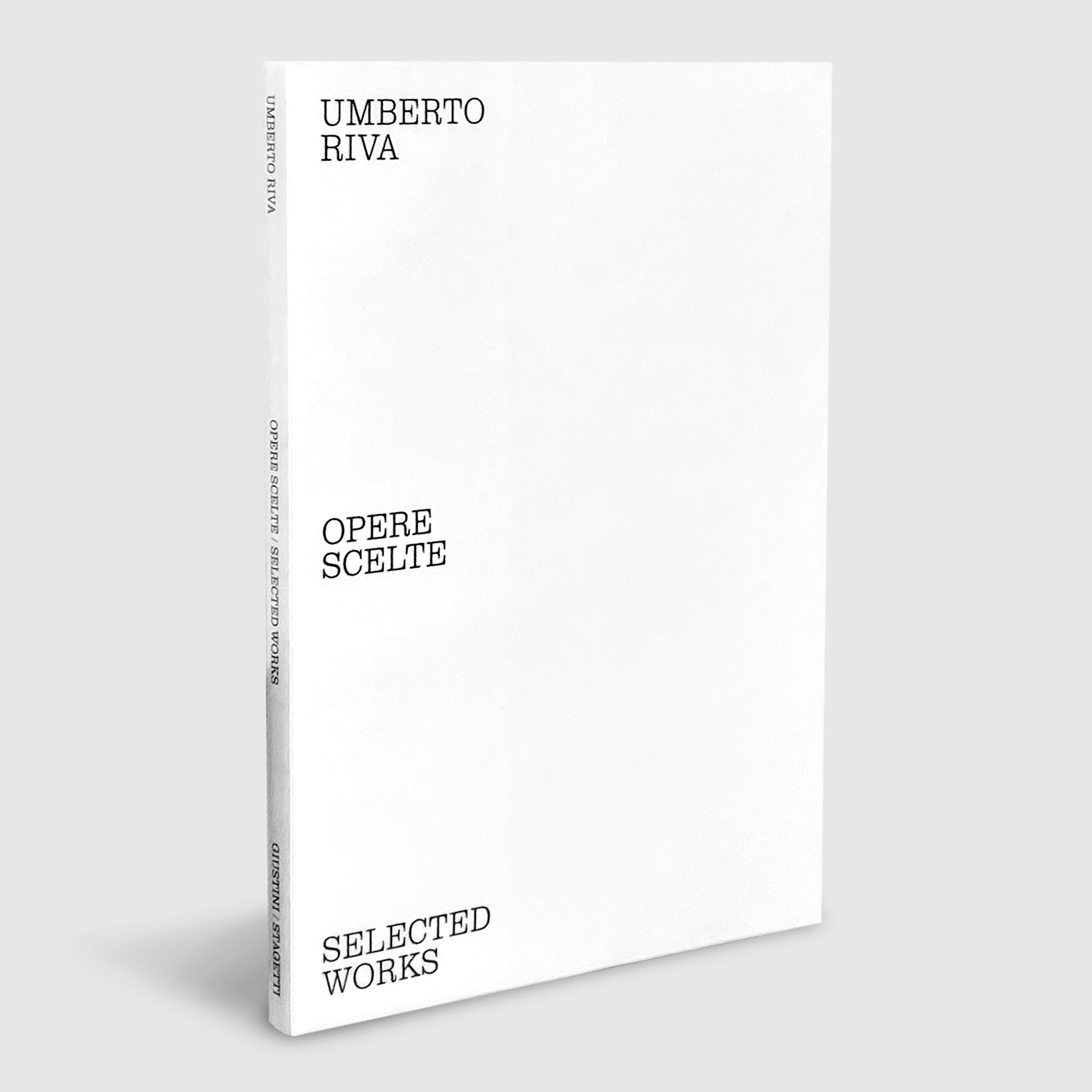 Umberto Riva | Selected Works | Post Architecture Books